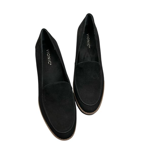 Vionic Women's Willa Wedge Loafers Black Size 9.5 - Picture 10 of 11